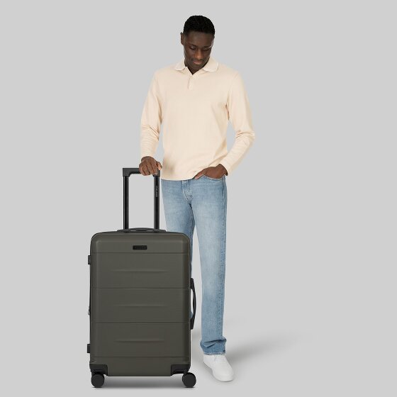 Police London 4 ruote Carrello 64 cm con piega di espansione