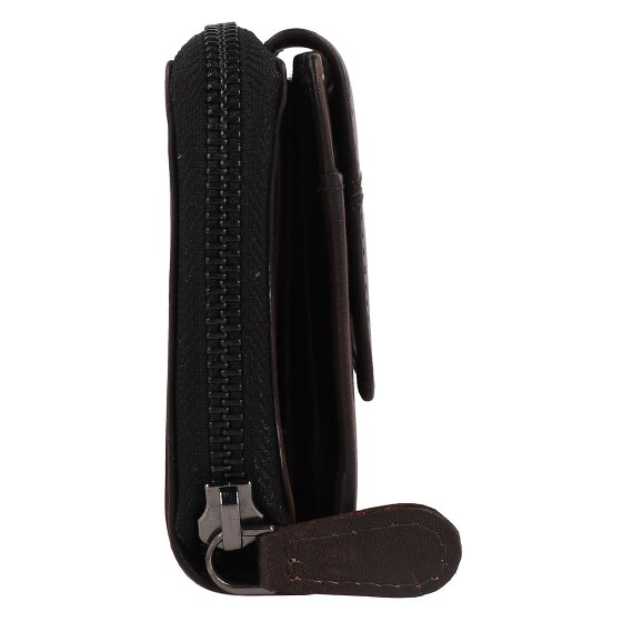 Greenburry Destressed Portafoglio Protezione RFID Pelle 13.5 cm