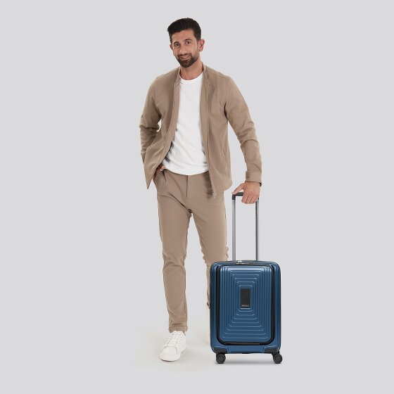 Redolz Essentials 14 4 ruote Carrello della cabina S 55 cm Scomparto per laptop con piega di espansione
