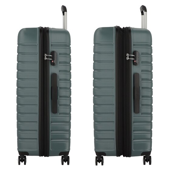 American Tourister Flashline 4 ruote Carrello 78 cm con piega di espansione