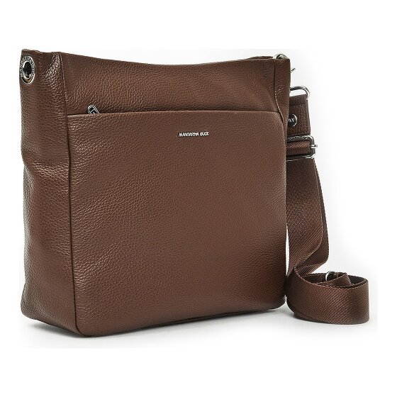 Mandarina Duck Mellow Leather Borsa a tracolla Vera Pelle 30 cm