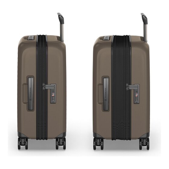Victorinox Airox Advanced 4 ruote Carrello della cabina S 55 cm Scomparto per laptop con piega di espansione