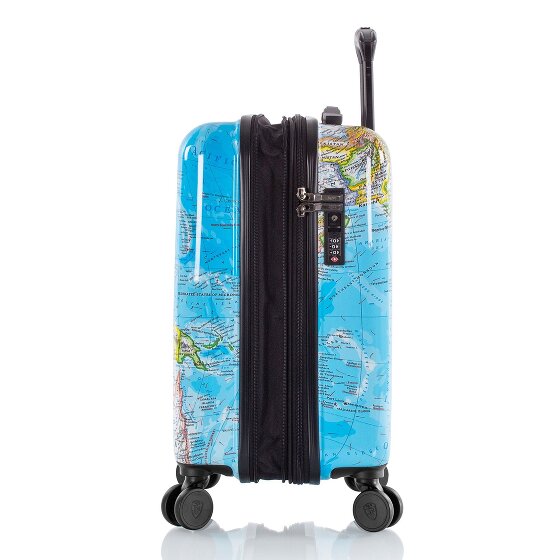 Heys Black Camo 4 ruote Trolley cabina S 53 cm espandibile