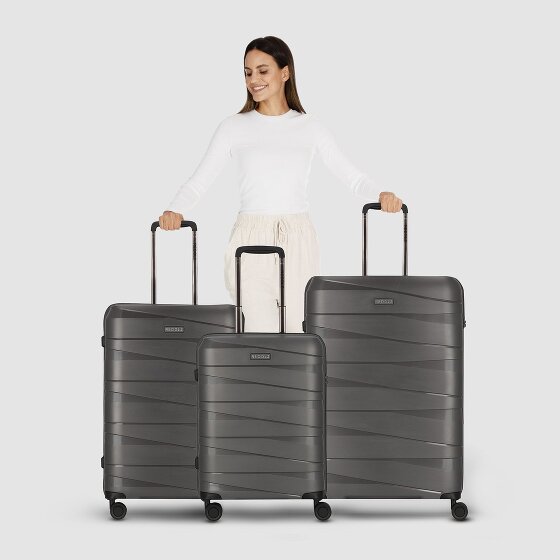 Redolz Essentials 10 3-SET 4 ruote Set di valigie 3 pezzi