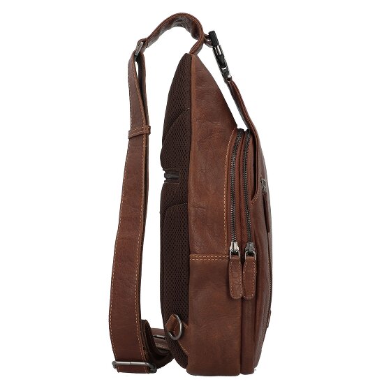 Jack Kinsky Porto 12 borsa a tracolla in pelle 38 cm