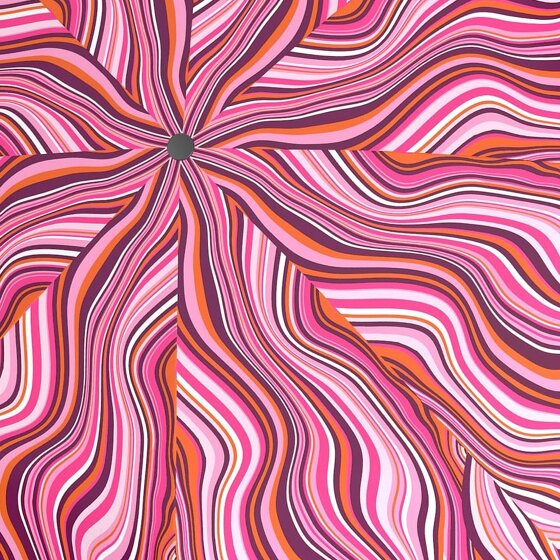 Doppler Fiber Flex AC Ombrello a bastone 88 cm