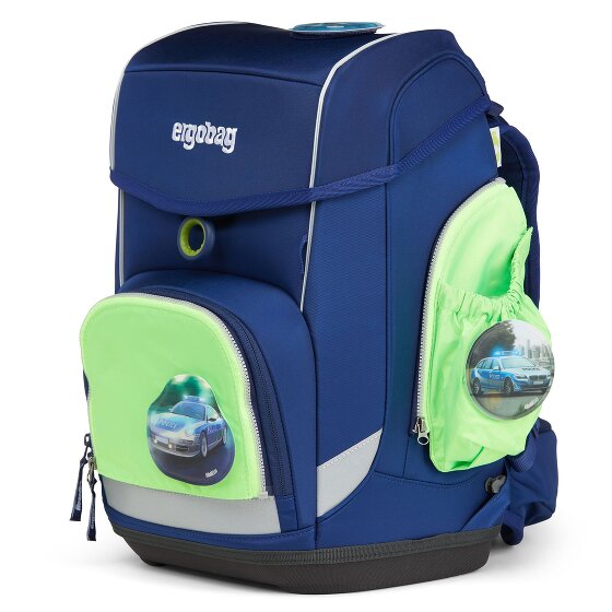 Ergobag Accessori Tasche laterali fluo Set di sicurezza 3 pezzi.