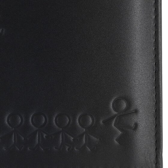 oxmox Leather Portafoglio Protezione RFID Vera Pelle 13 cm
