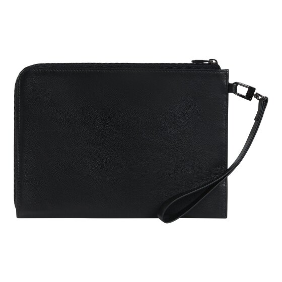 Samsonite Pro-Dlx 6 Borsa da uomo Protezione RFID Vera Pelle 21 cm