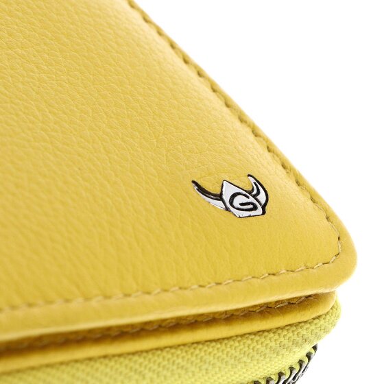 Golden Head Madrid Portafoglio Protezione RFID Vera Pelle 11.5 cm