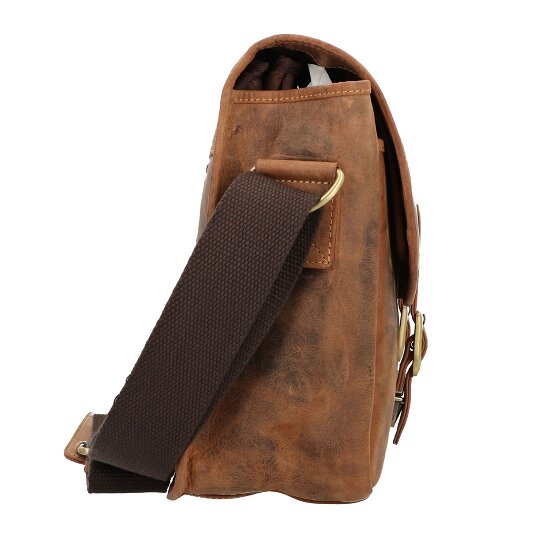 Greenburry Messenger vintage in pelle 34 cm