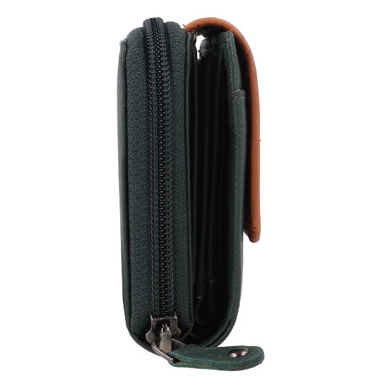 Greenburry Nappa Portafoglio Protezione RFID Pelle 14 cm