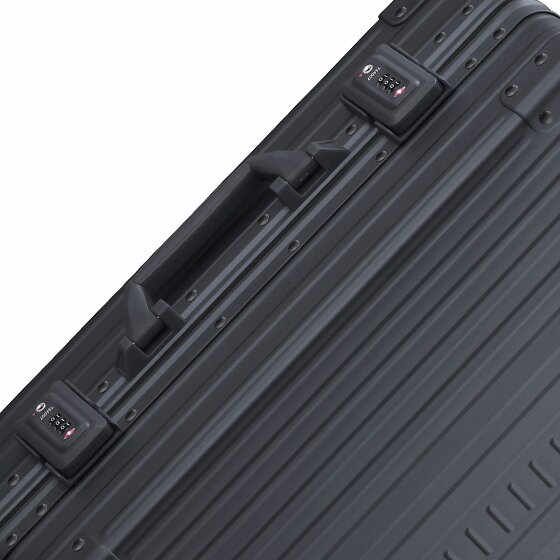 Aleon 21 Trolley cabina domestico a 4 ruote in Alluminio, 55 cm, con scomparto per laptop