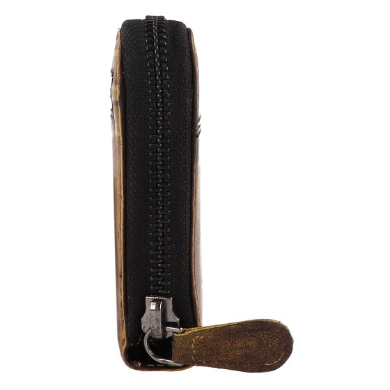 Greenburry Destressed Portafoglio Protezione RFID Pelle 19 cm
