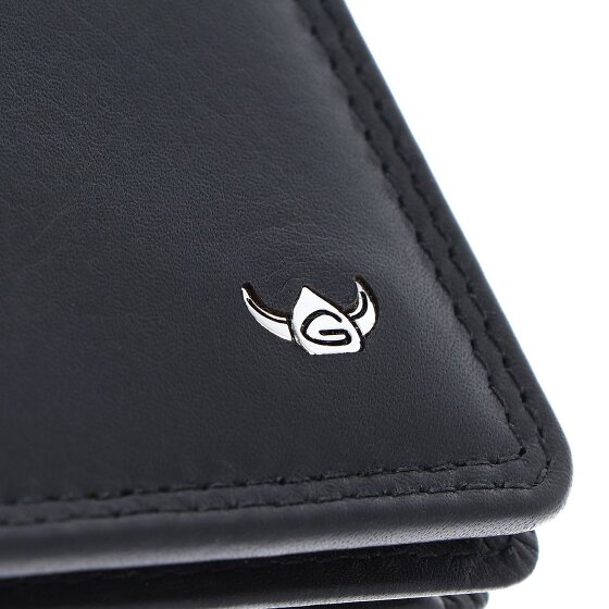 Golden Head Polo Portafoglio Protezione RFID Vera Pelle 10 cm