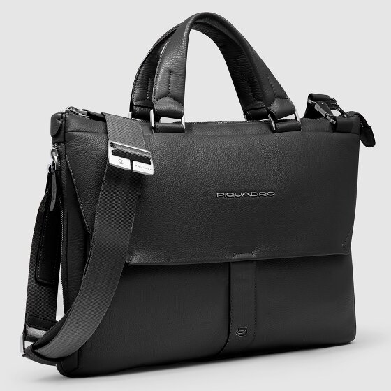 Piquadro Than Valigetta Pelle 26 cm Scomparto per laptop con piega di espansione