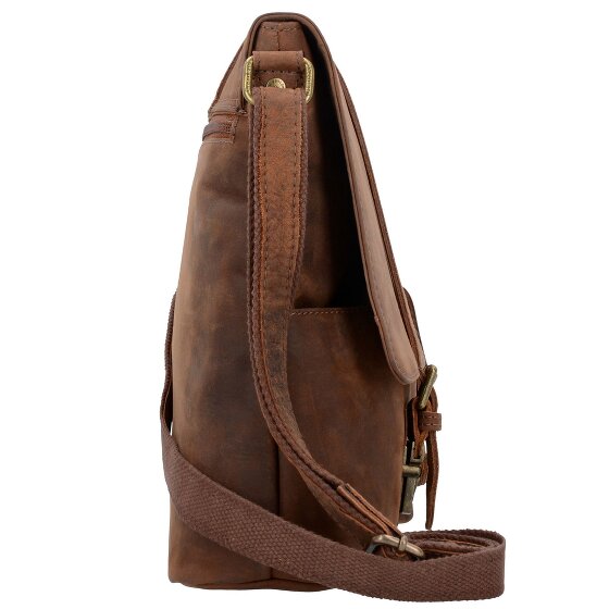 Greenland Nature Montenegro Borsa a tracolla in pelle 30 cm