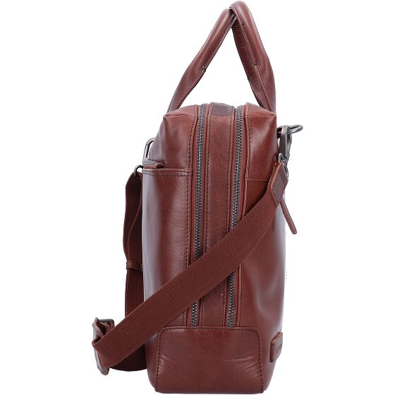 Plevier Rock Flint Valigetta Protezione RFID Pelle 41 cm Scomparto per laptop