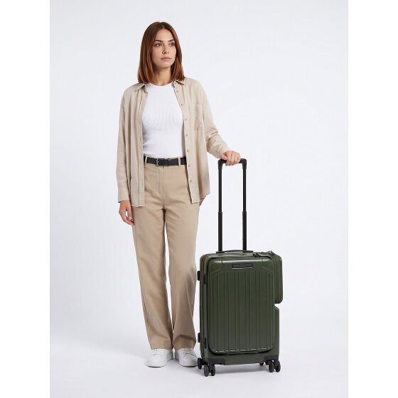 Piquadro PQ-Light 4 ruote Trolley cabina 55 cm Vano porta PC