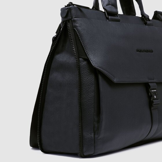Piquadro Than Valigetta Pelle 43 cm Scomparto per laptop con piega di espansione