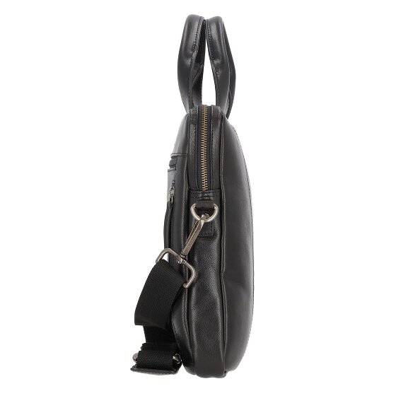 Leonhard Heyden Roma Valigetta Vera Pelle 38 cm Vano porta PC