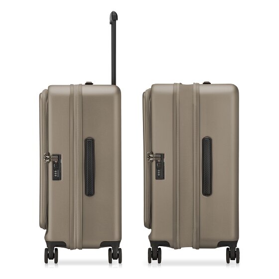 Roncato Florence 4 ruote Set di valigie 3 pezzi con piega di espansione