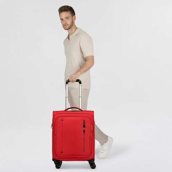 American Tourister Cloudrider 4 ruote Carrello della cabina S 55 cm con piega di espansione