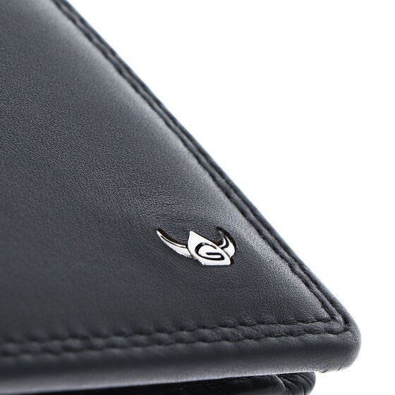Golden Head Polo Portafoglio Protezione RFID Vera Pelle 12 cm