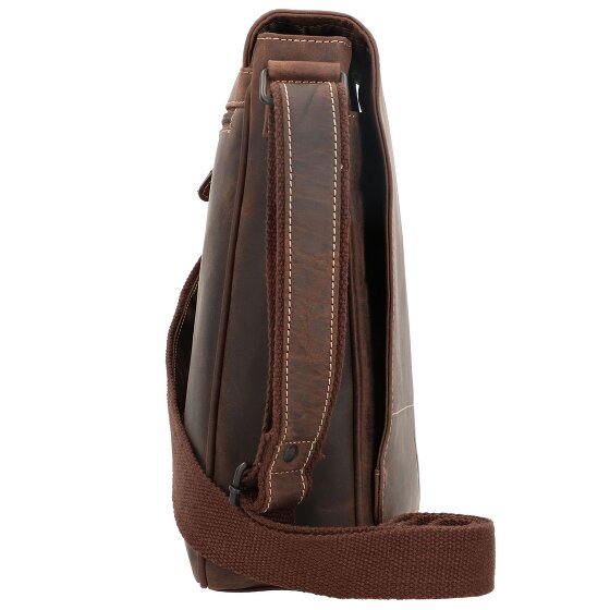 Jack Kinsky Baltimore 4 Borsa a tracolla in pelle 28 cm