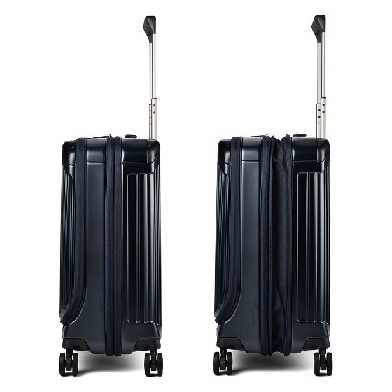 Piquadro PQ-Light 4 ruote Trolley cabina S 56 cm Vano porta PC espandibile