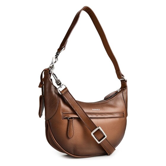 Burkely Ledger Borsa a spalla Vera Pelle 30 cm