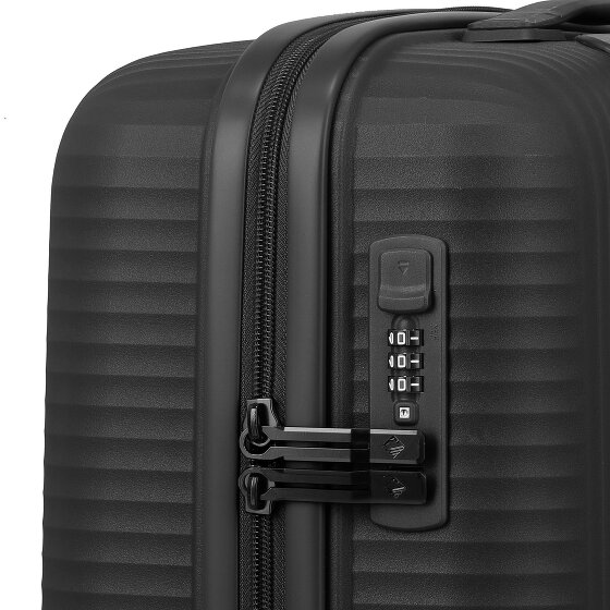 Travelite Air Stripe 4 ruote Carrello della cabina S 55 cm