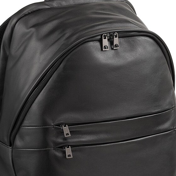 DuDu New York Zaino da giorno Vera Pelle 41 cm Vano porta PC