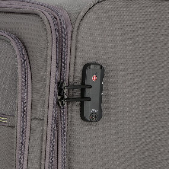 d&n Travel Line 9704 4 ruote Carrello L 78 cm con piega di espansione d&n Travel Line 9704 4 ruote Carrello L 78 cm con piega di espansione