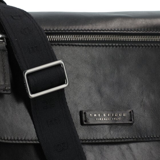 The Bridge Giulio Cartella Messenger Pelle 34 cm