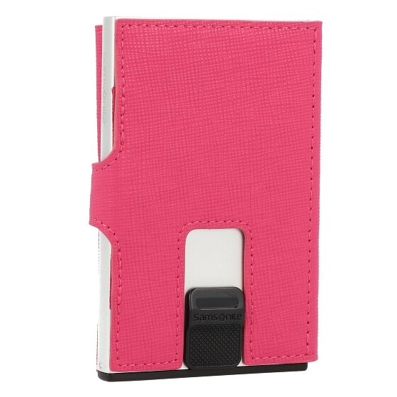 Samsonite Custodia per carte di credito Alu Fit RFID in pelle 6,5 cm