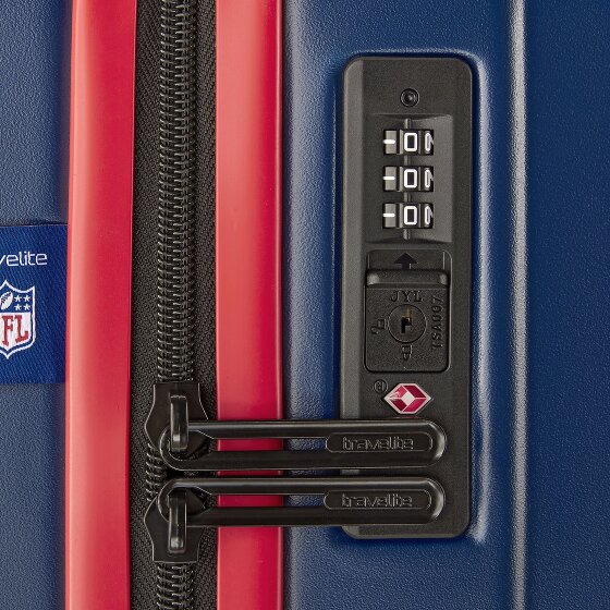 Travelite travelite x NFL 4 ruote Set di valigie 3 pezzi espandibile