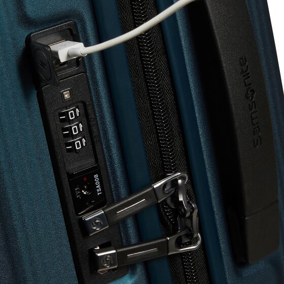Samsonite Nuon 4 ruote Carrello della cabina 55 cm con piega di espansione