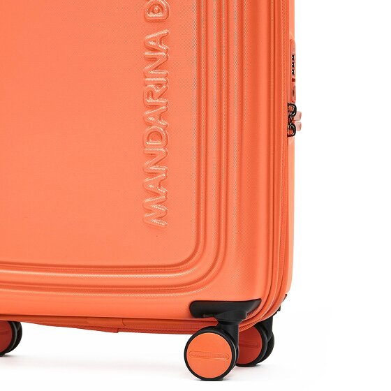 Mandarina Duck Logoduck Carrello cabina a 4 ruote 55 cm