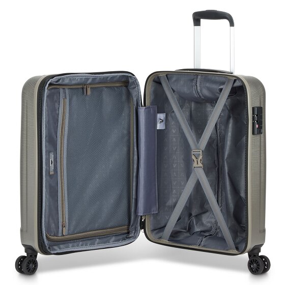 Roncato Kinetic 2.0 4 ruote Carrello della cabina 55 cm con piega di espansione