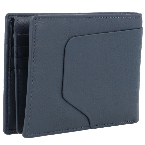 Piquadro Portafoglio Akron RFID in pelle 13 cm