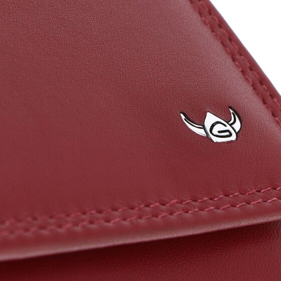 Golden Head Polo Portafoglio Protezione RFID Vera Pelle 19 cm