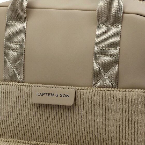 Kapten & Son Bergen Small Cord Zaino da giorno 33.5 cm Scomparto per laptop