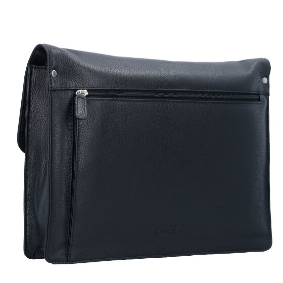 Leonhard Heyden Berlin Cartella in pelle 36 cm Scomparto per computer portatile
