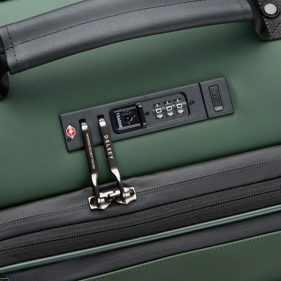 Delsey Paris Turenne Soft 4 ruote Carrello della cabina 55 cm con piega di espansione