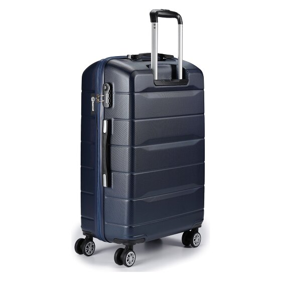 Benzi 5583 4 ruote Set di valigie 2 pezzi