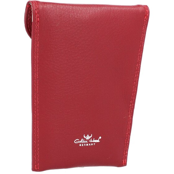Golden Head Polo Portachiavi RFID in pelle 8 cm