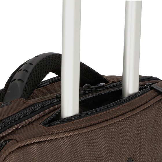 Dermata 2 ruote Carrello business 41 cm Scomparto per laptop