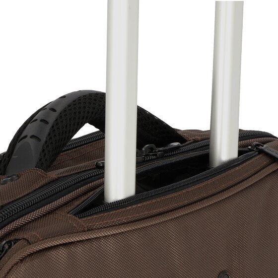 Dermata 2 ruote Trolley business 41 cm Vano porta PC