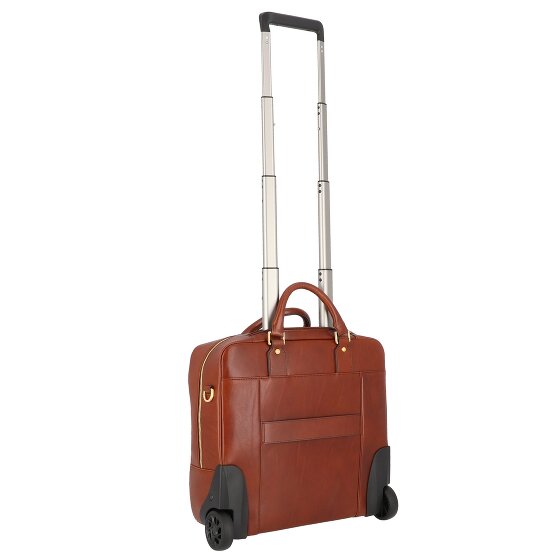 The Bridge Stovia 2 ruote Carrello pilota Pelle 39 cm Scomparto per laptop